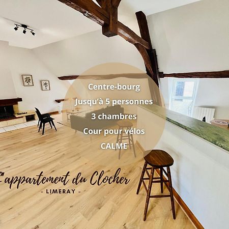 Centre-Bourg, Calme, Familial, L'Appart Du Clocher Limeray Exterior foto